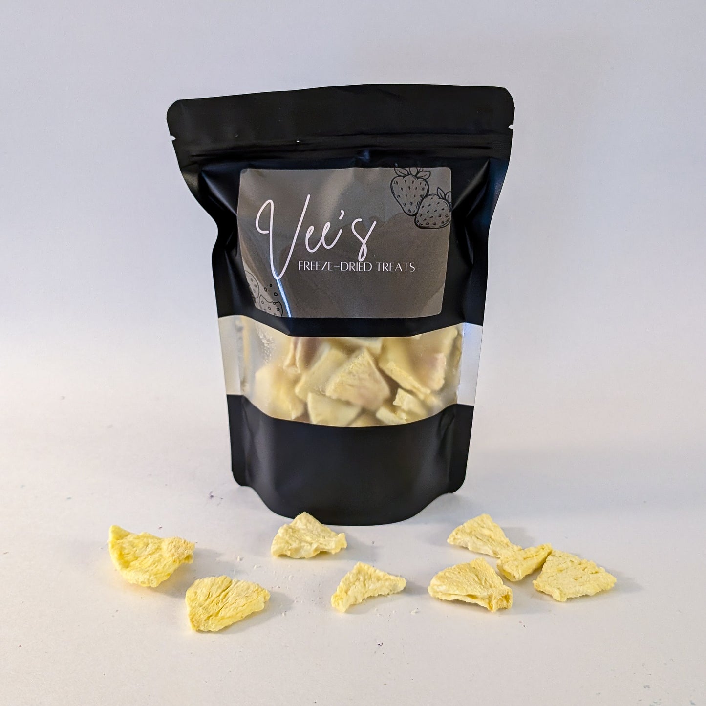 Pineapples. Freeze-Dried