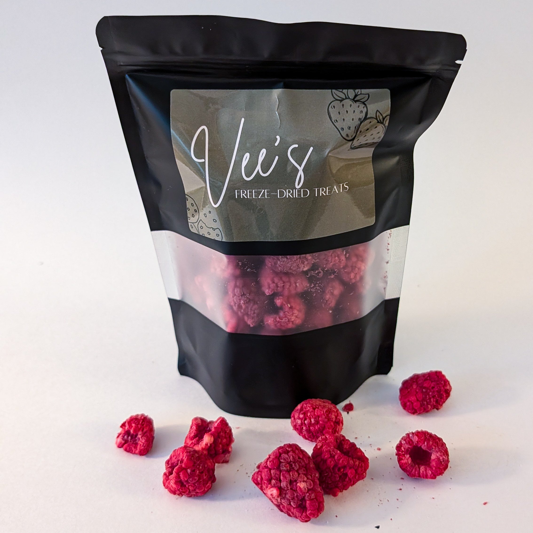 Raspberries Freeze-Dried – Vee's Freeze-Dried Treats
