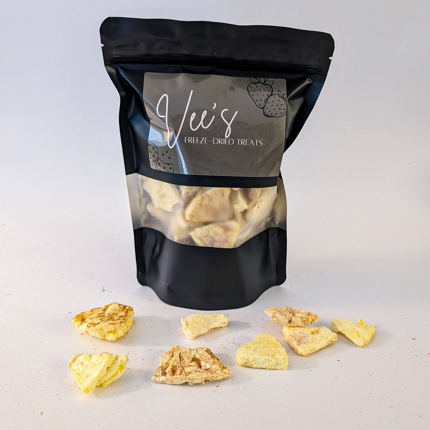 Freeze-Dried Cinnamon Pineapples